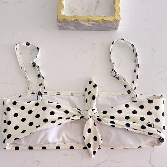 Kate Spade Polka Dot Bikini Top size M - Picture 3 of 6